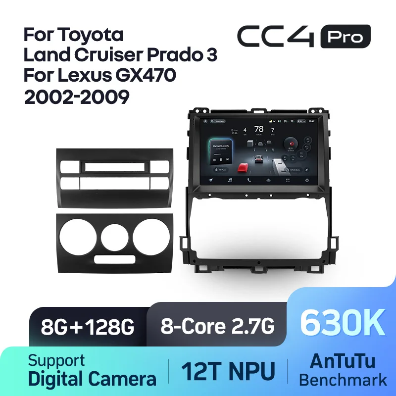 Toyota Land Cruiser Prado 120 3 III For Lexus GX470 GX 470 J120 (2002-2009) - Image 7