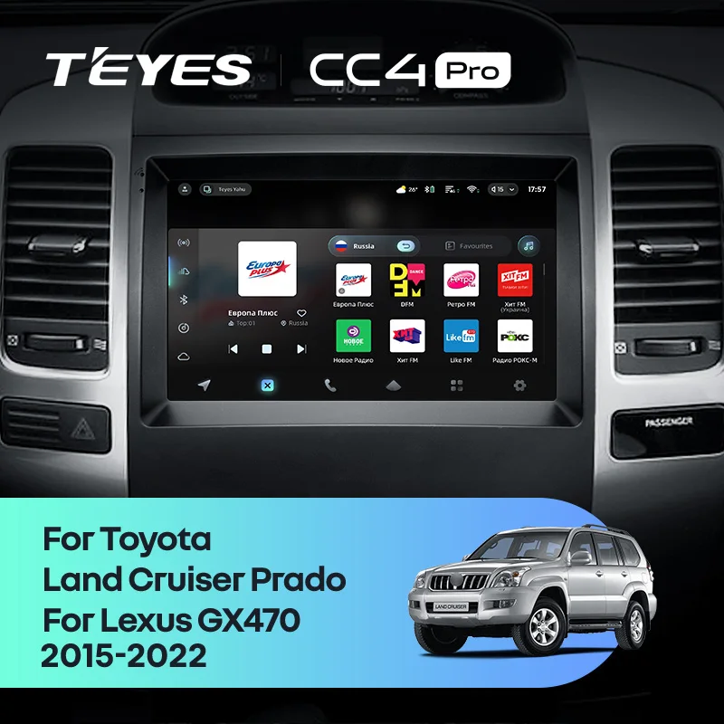 Toyota Landcruiser Land Cruiser Prado 120 J120 / Lexus GX470 GX 470 (2002-2009) [B]