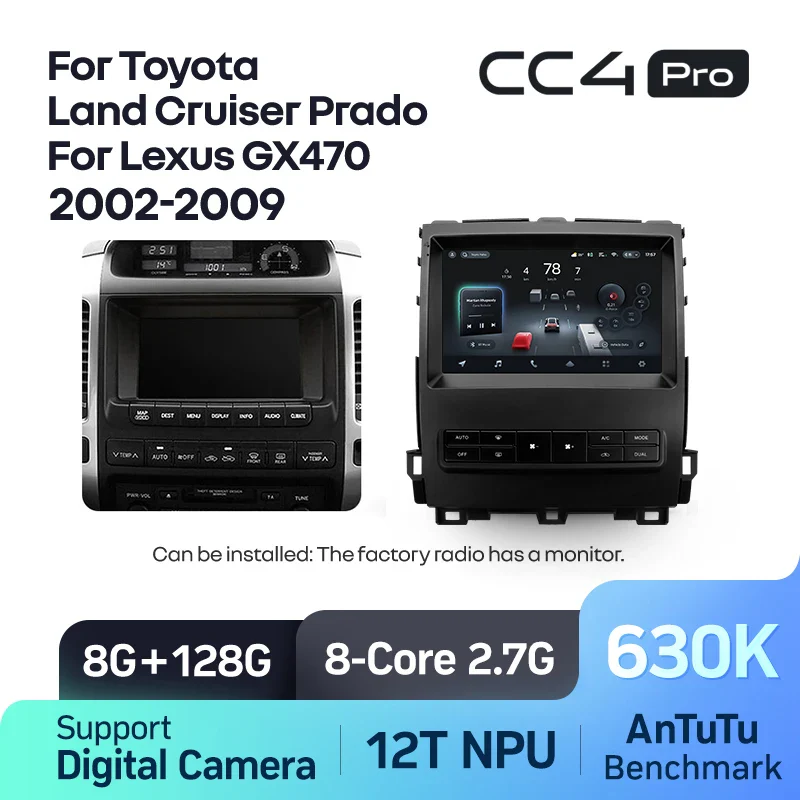 Toyota Landcruiser Land Cruiser Prado 120 J120 / Lexus GX470 GX 470 (2002-2009) [B] - Image 7