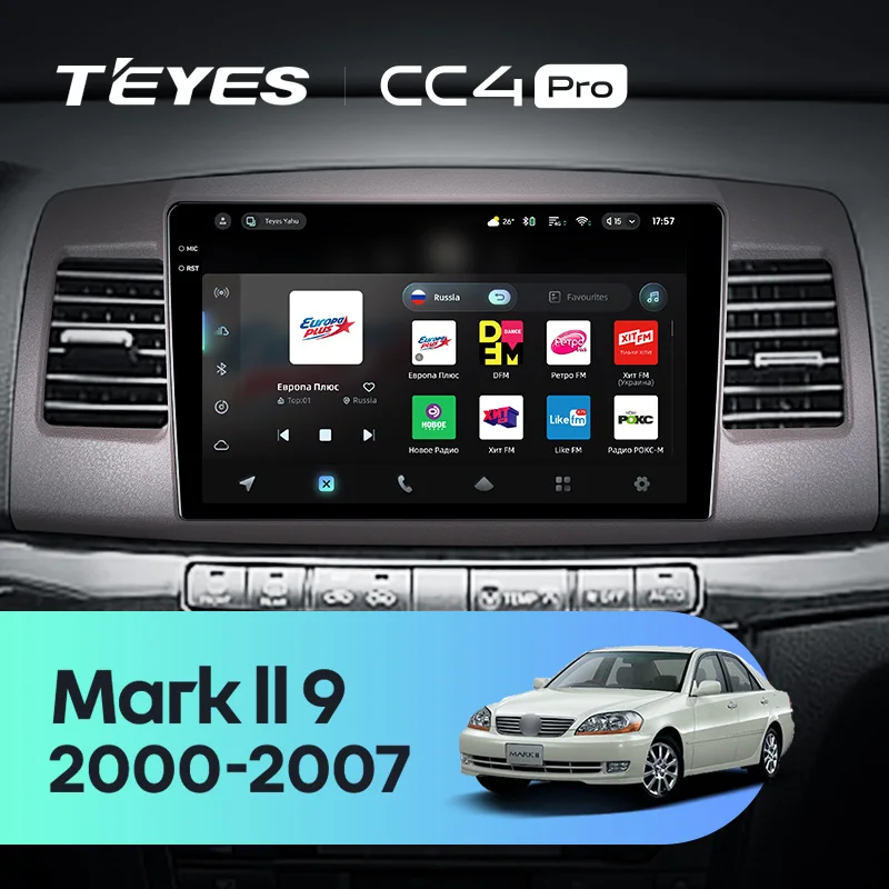Toyota Mark II 9 GX110 (2000-2007) [F2]