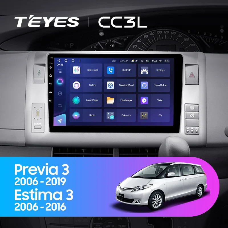 Toyota Previa XR50 3 III (2006-2019) / Estima AHR20 XR50 3 III (2006-2016) Right Hand Drive