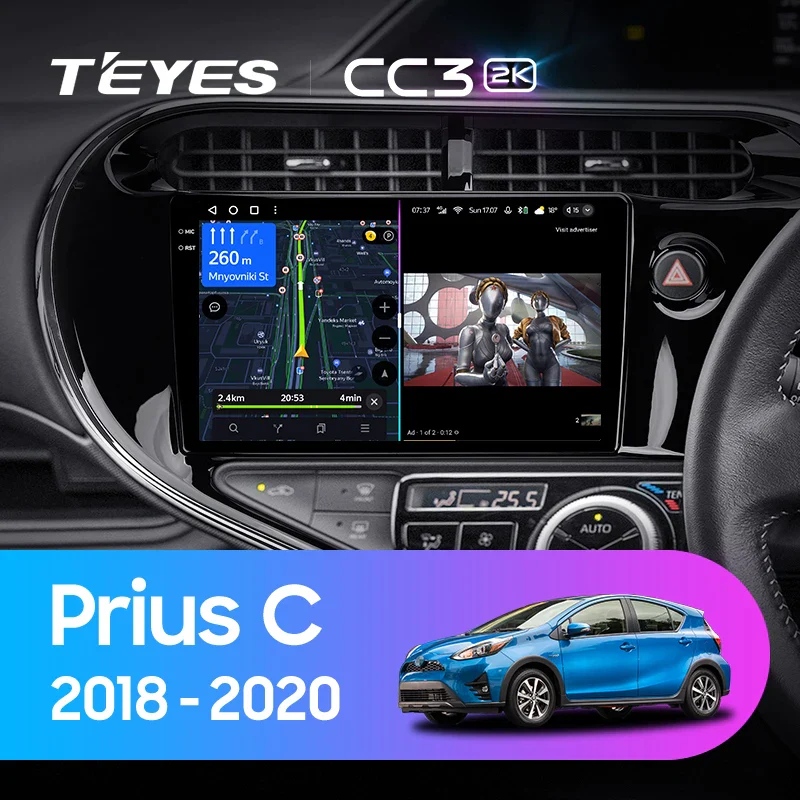 Toyota Prius C (2018 - 2020) Left Hand Driver