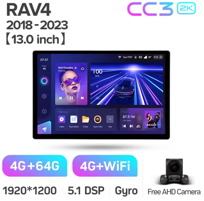 Toyota RAV4 5 XA50 (2018-2023) 11 & 13 Inch [F1] - Image 14