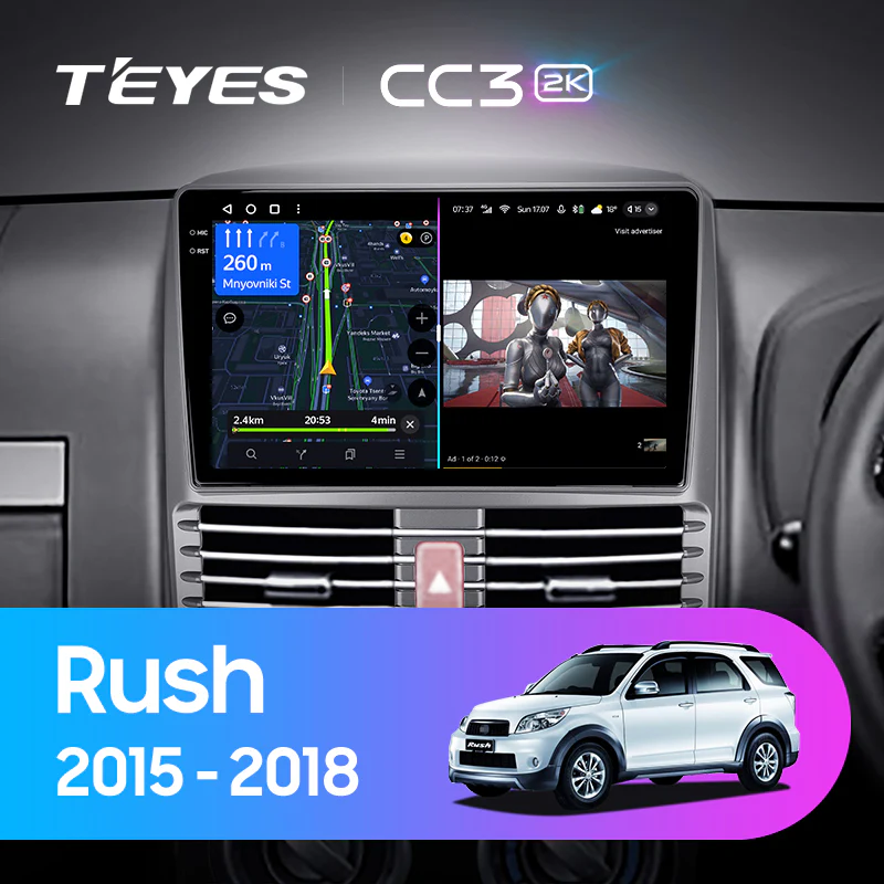 Toyota Rush (2015-2018) Right Hand Driver