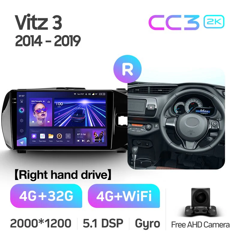 Toyota Vitz 3 III XP130 / Yaris (2014 - 2019) Right hand driver - Image 7