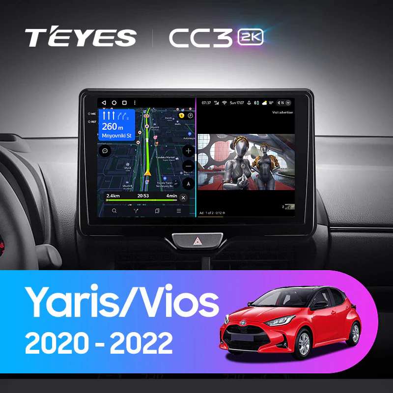 Toyota Yaris Vios (2020-2022) Left Hand Drive